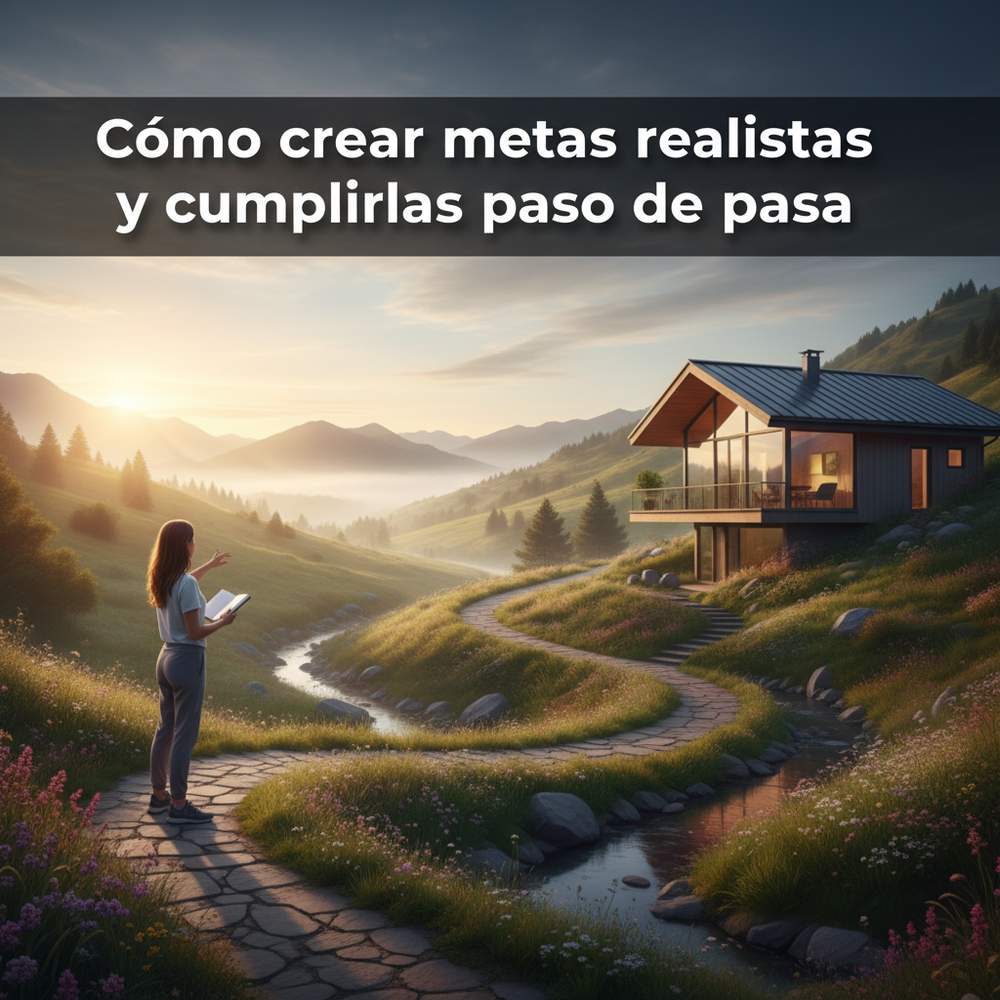 Cómo crear metas realistas y cumplirlas paso a paso